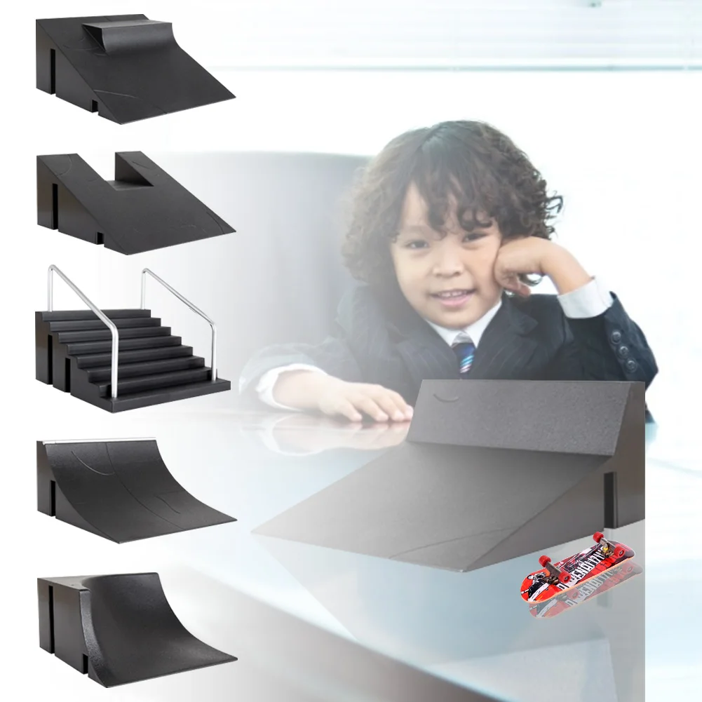 Мини-скейтборд с пальцами набор для коньков настольная игра рампа трек игрушка