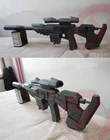 StarCraft 2 Terran Ghost C10 Снайпер Rifle1:1 масштаб DIY Бумажная модель ручной работы Набор игрушечных пазлов ручной работы