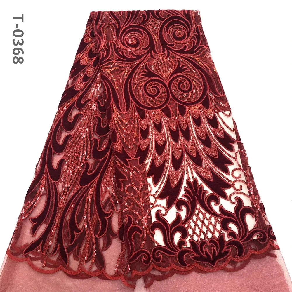 Кружевная ткань бархатная кружевная с вышивкой нигерийская 2020 высокое качество