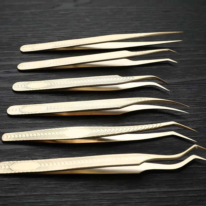 1 шт. пинцет для наращивания ресниц из нержавеющей стали | Красота и здоровье