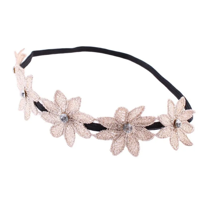 

High Quality Fashion New Ladies Flower Headband Jewelry Clothing Accessories Headband 2pcs/bag