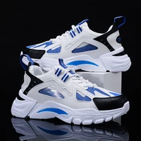 spring and autumn new mens shoes sports shoes old shoes breathable mesh panel shoes student casual shoes