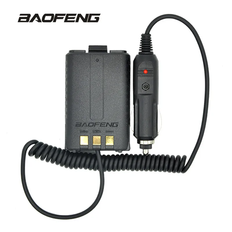 

Baofeng Car Charger UV-5R Battery Eliminator replace Car Lighter Slot for UV-5R UV-5RE UV-5RA Radio Walkie Talkie Accessories