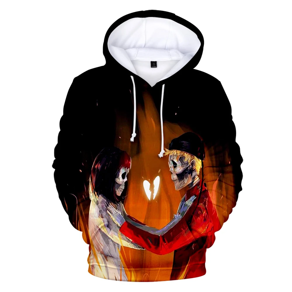 

3D Print Josh A & Jake Hill-TRICK R TREAT Hoodie Men Women Harajuku Sweatshirt Hip Hop Streetwear Hoody Pullover Boys/girls Tops