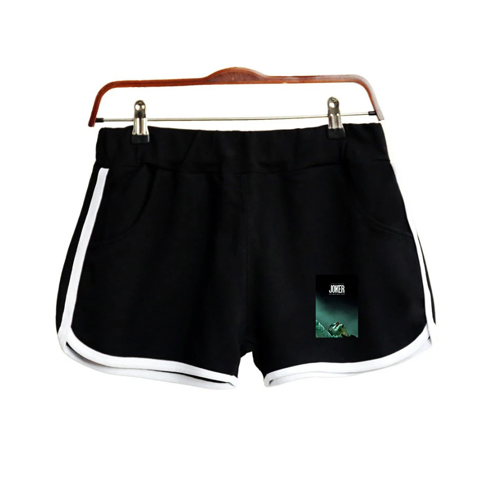 Хоакина Феникса фильм Джокер 2019 Готэм Сити Артур крапинку Для женщин шорты Harajuku