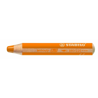 Оранжевый 6/10/18 шт. Пособия по немецкому языку STABILO Непобедимый Цвет Crayon 886 ультра грубая растворимые в воде Цвет набор кистей - Цвет: Оранжевый