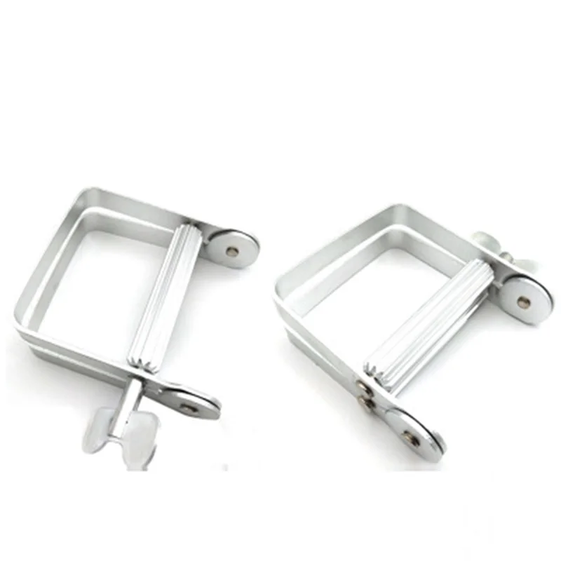 

Portable Manual Aluminum Toothpaste Dispenser Tooth Paste Tube Squeezer Accessories Hair Color Dye Paint Rolling Squeezing Tools