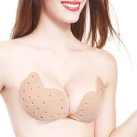2021 bra sticky invisible bra silicone strapless womens sticky bra underwear push up anti slip non marking comfortable
