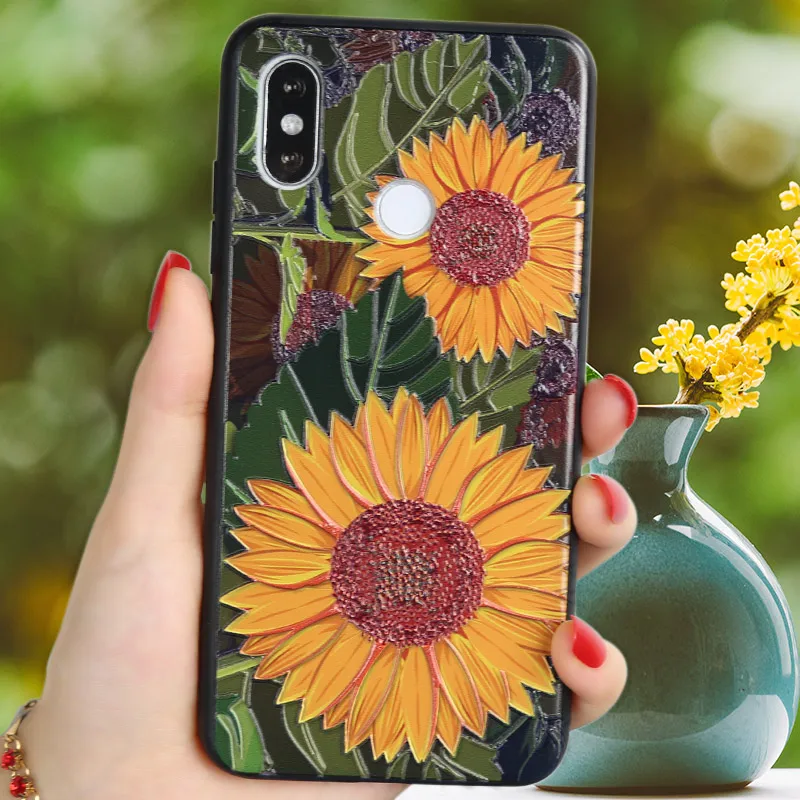Redmi Note 6 7 8 Pro Case 3D For Xiaomi 8A 7A 6A A Hard PC TPU Black Xiomi Mi A3 9 SE 9T K20 Cover |