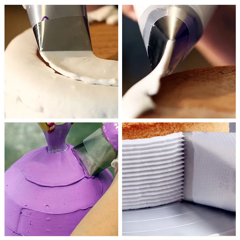 Очень большой Нержавеющая сталь насадка глазури трубопроводов сопла крем торт