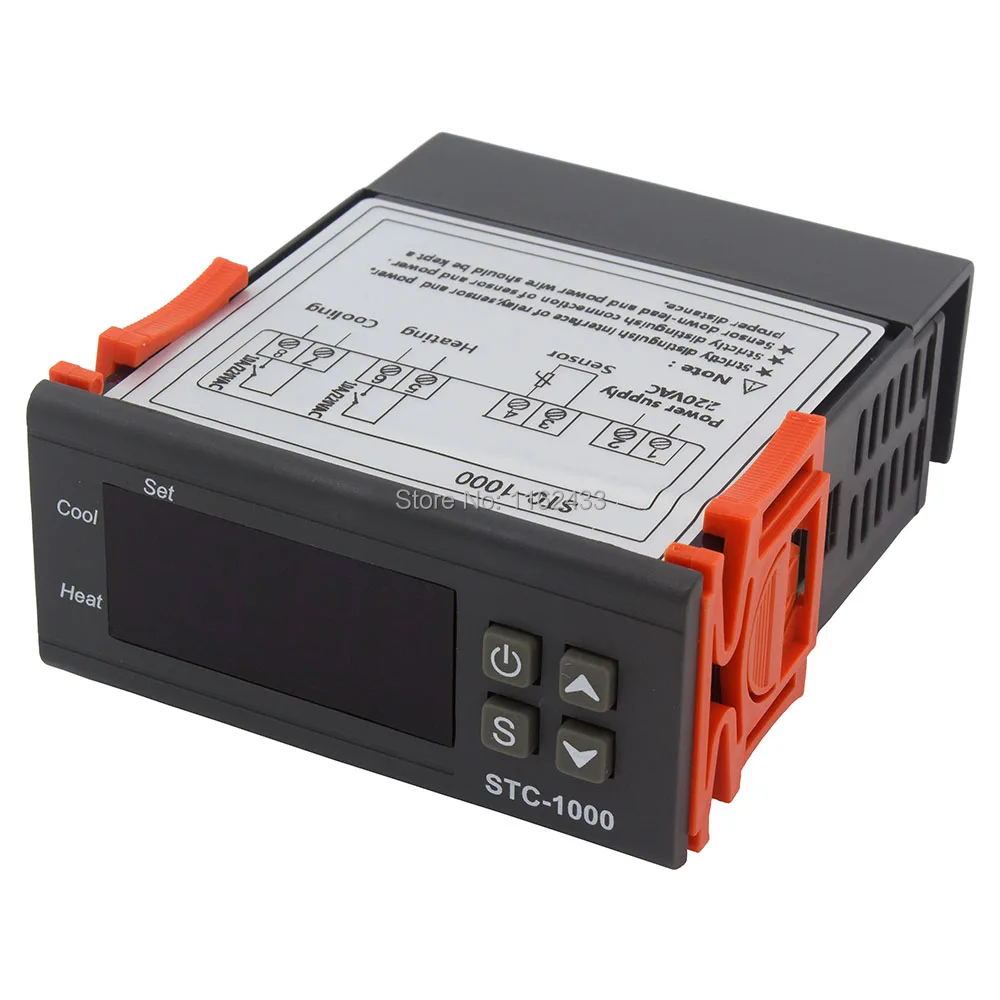 STC-1000 контроллер температуры высокого качества AC 220V 110V AC/DC 24V 12V | Инструменты