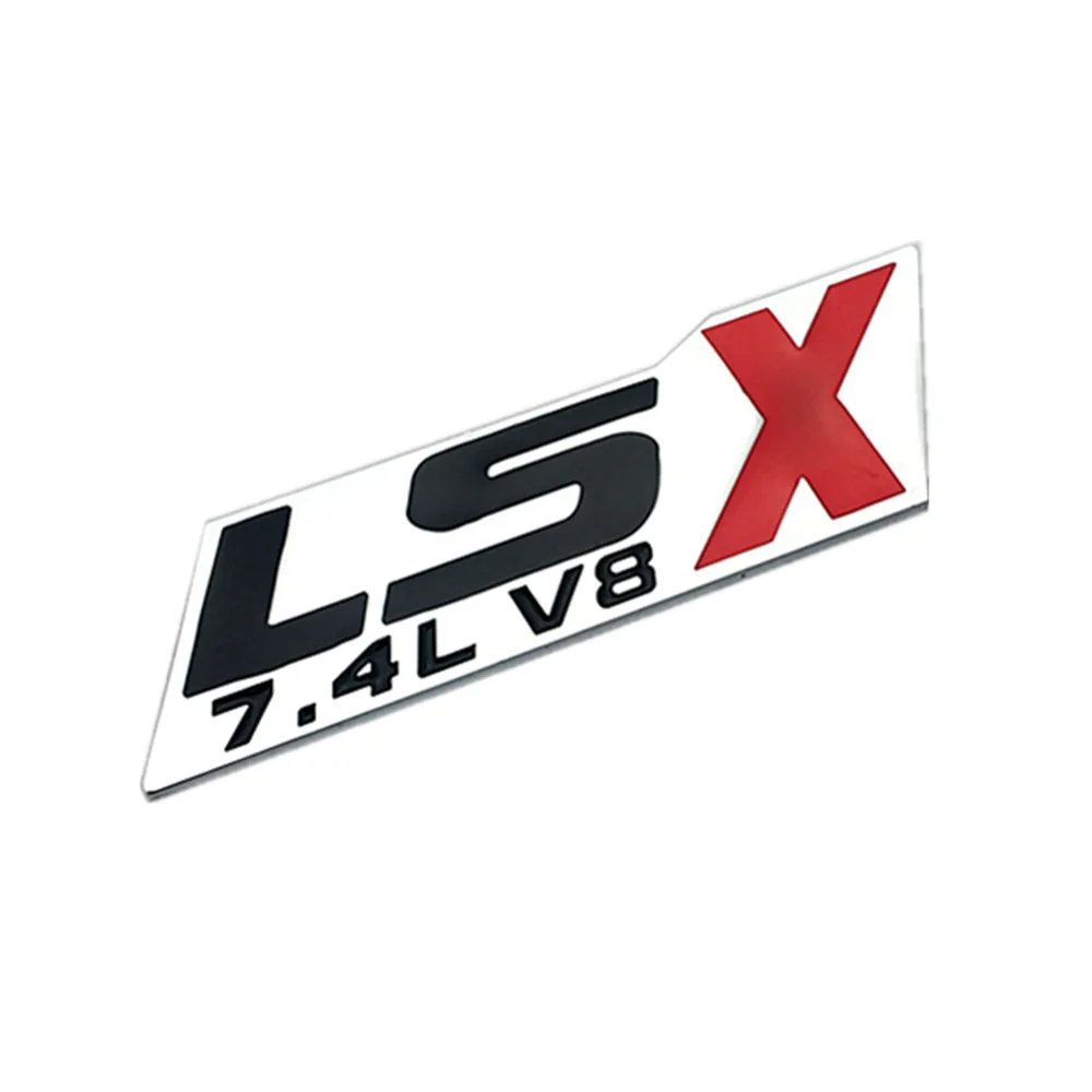 Наклейка Cayears LS1 LS6 LT1 LT9 5.7L V8 LS3 6.8L LSX 7.4L эмблема значок для кузова автомобиля задней