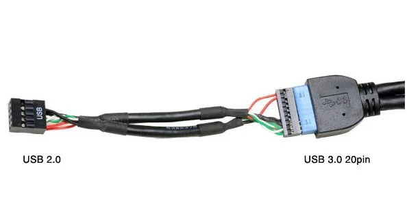 Новый USB 2 0 9Pin Корпус Мужской к материнской плате 3 20pin женский кабель платы