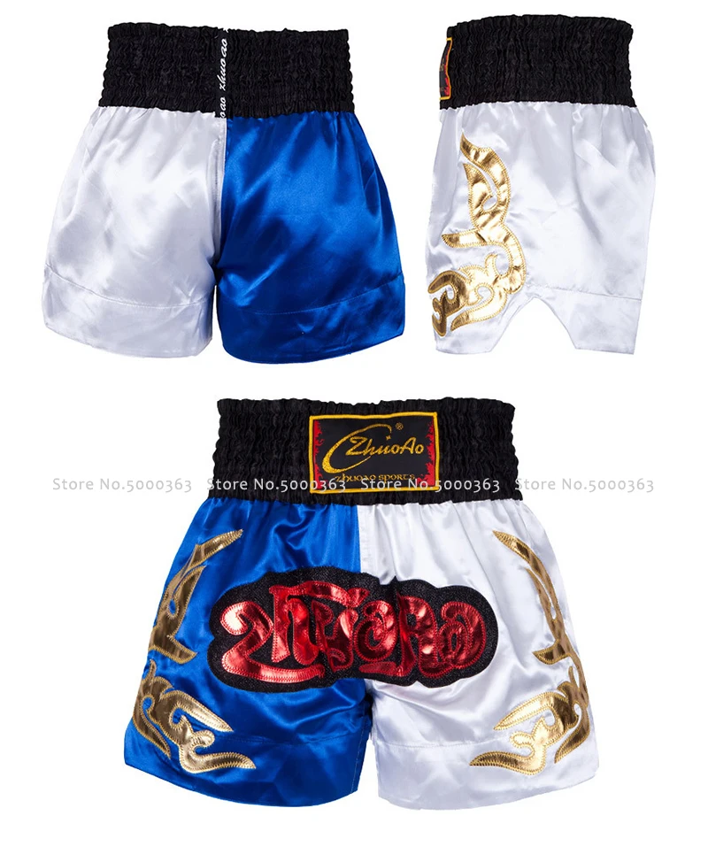 Детские боксерские шорты для мальчиков MMa Muay тайские детские занятий боевыми