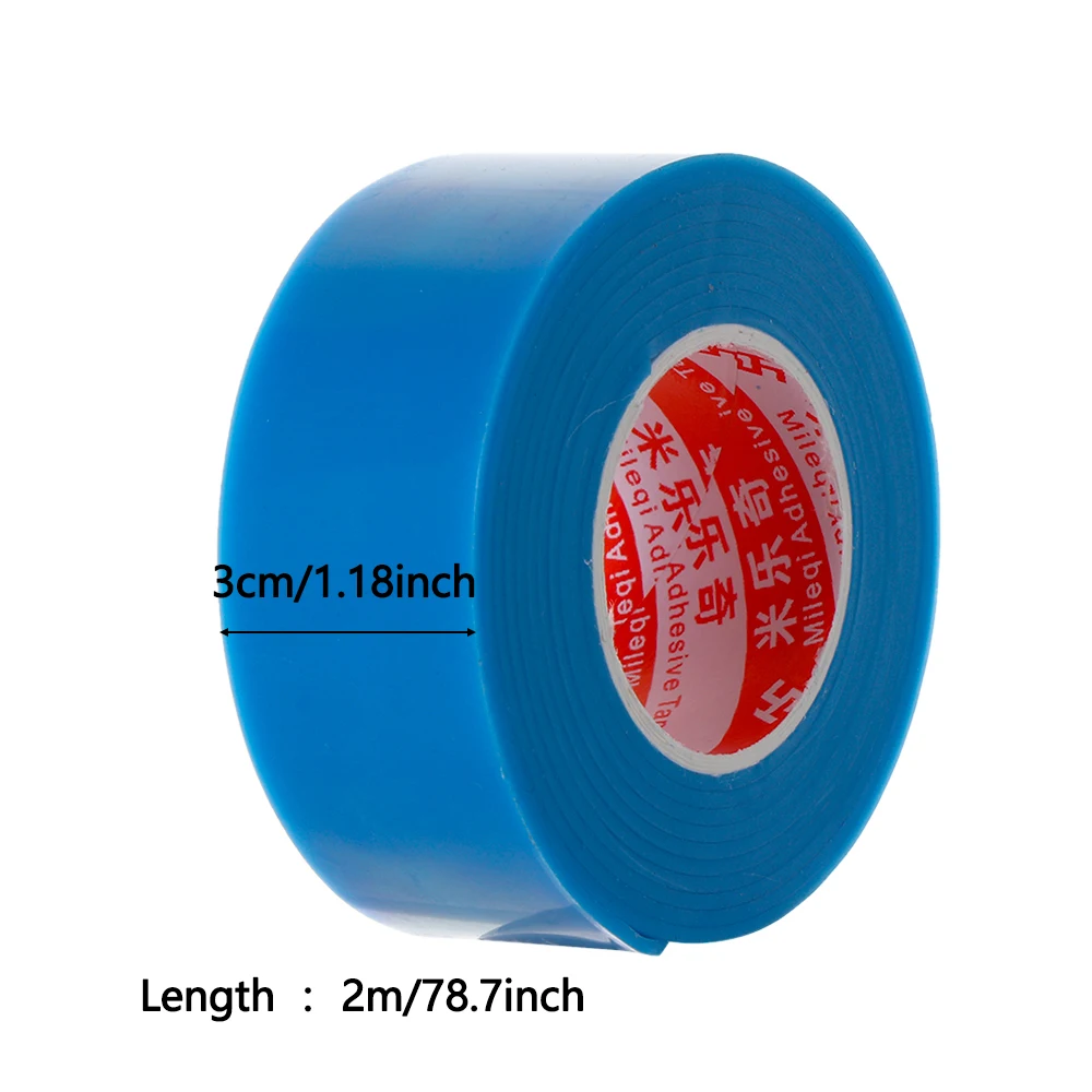 Нано лента без следов двусторонняя прозрачная синяя зеленая водонепроницаемая