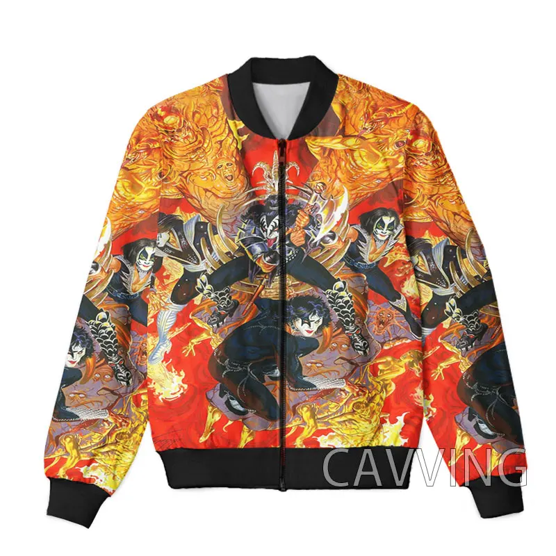 Куртка-бомбер унисекс на молнии с 3D-принтом |