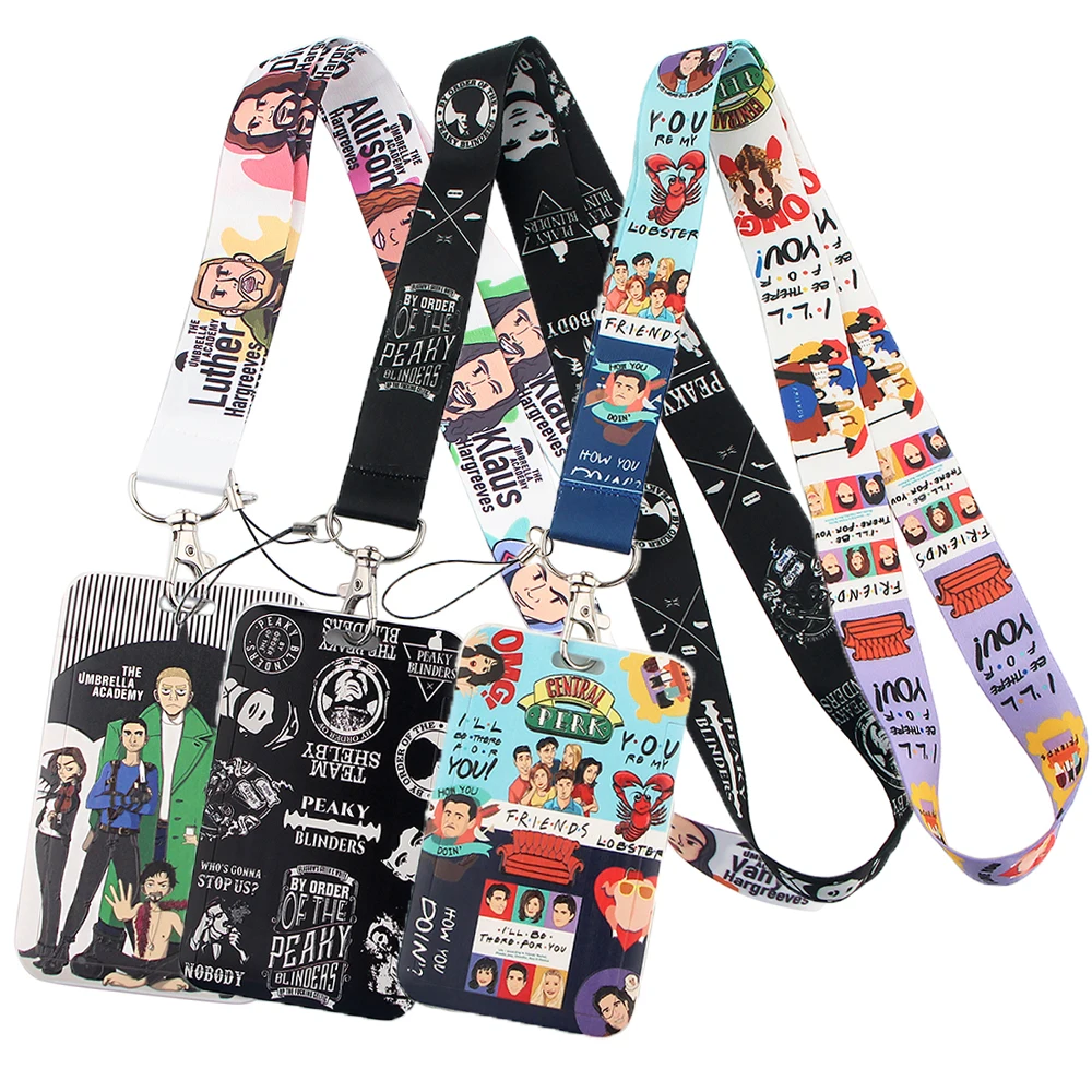 

DL1037 The Umbrella Academy Anime Lanyard for Key Neck Strap For Card Badge Gym Lanyard Key Necklace DIY Hang Rope Necklace