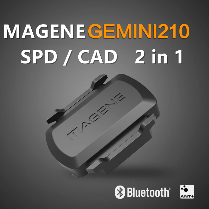 MAGENE S3 + Fahrrad computer Cadence und Geschwindigkeit 2-in-1 Wireless Dual Modul Sensor Bluetooth 4,0 und ANT