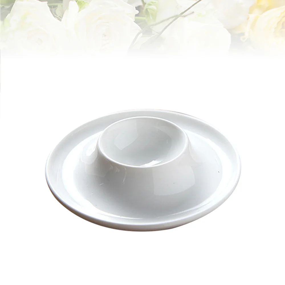 2 шт. керамическая чашка для яиц круглый держатель завтрака практичная яичная