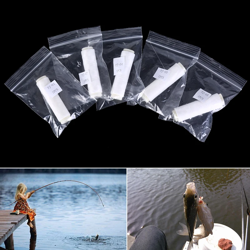 1 шт. Высокая Растяжимая приманка эластичная нить 200 м Катушка мертвые приманки