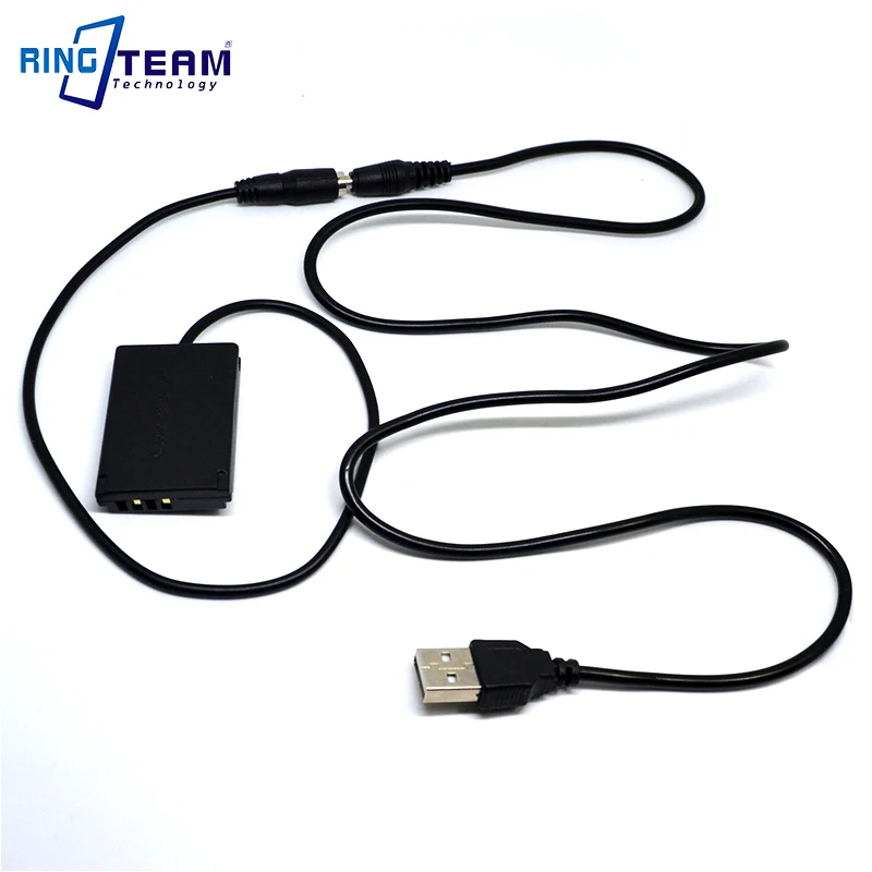 Кабель питания USB + DR110 DR-110 NB13L NB-13L батарея DC муфта для Canon Power Shot G5X G7X Mark II 2 G9X