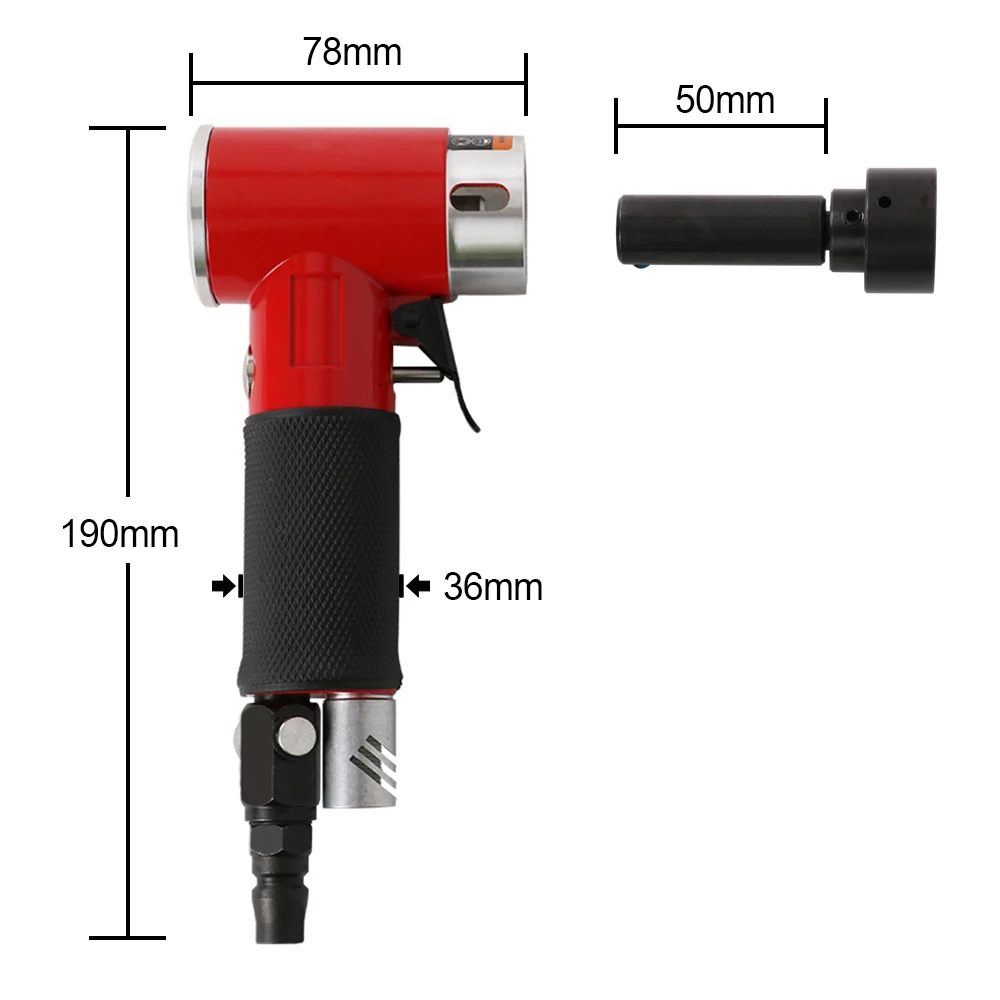 Машинка для полировки автомобиля мини 1/2/3 дюйма воздушный шлифовальный станок