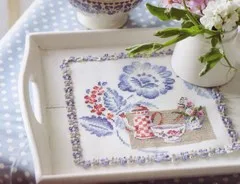 Т-маленький пират Счетный набор крестиков крестиком RS хлопок с синий цветок и