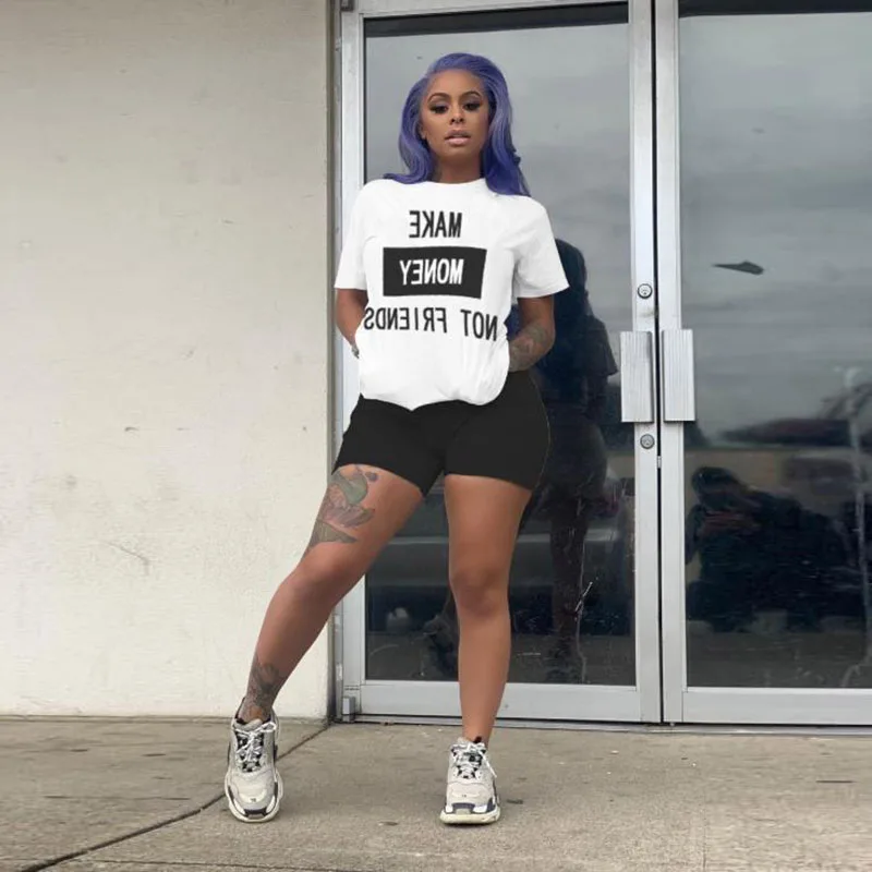 Лидер продаж женский спортивный костюм 2 предмета спортивная одежда модный принт