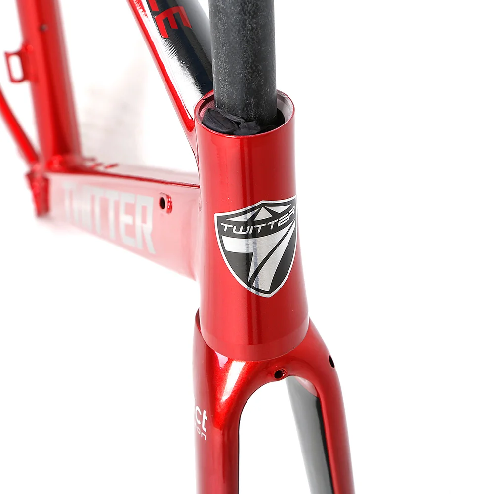 TWITTER 2020 Новая алюминиевая рама для дорожного велосипеда с дисковым тормозом smile