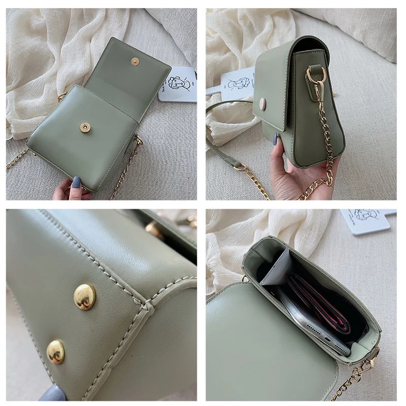 

High sense, crowd feel, summer fresh chain bag, women's bag 2021 new fashion, summer versatile messenger