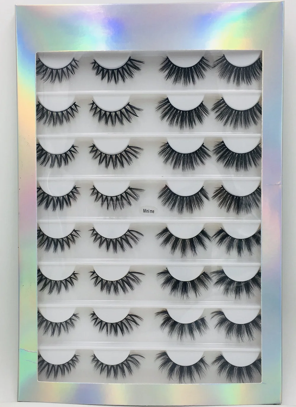 16pair 14 18 пар Мультипак 3D Мягкие норковые Накладные ресницы ручной работы пушистые длинные ресницы натуральные инструменты для макияжа глаз Искусственные ресницы - Цвет: 16pair 14