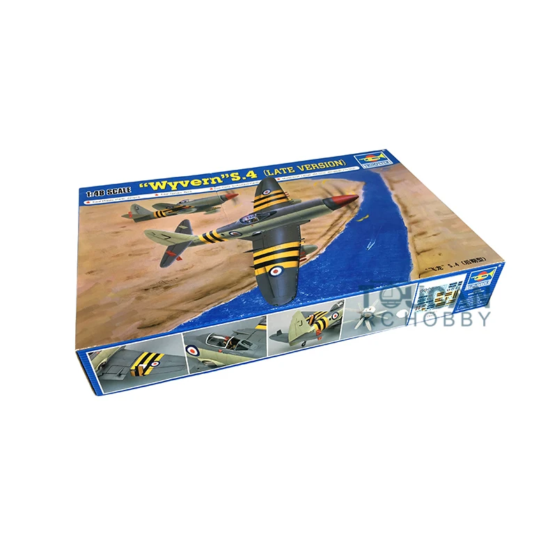 Трубач 02820 1/48 весы UK Wyvern S.4 поздно самолет Штурмовик статическая модель TH05788-SMT6 |