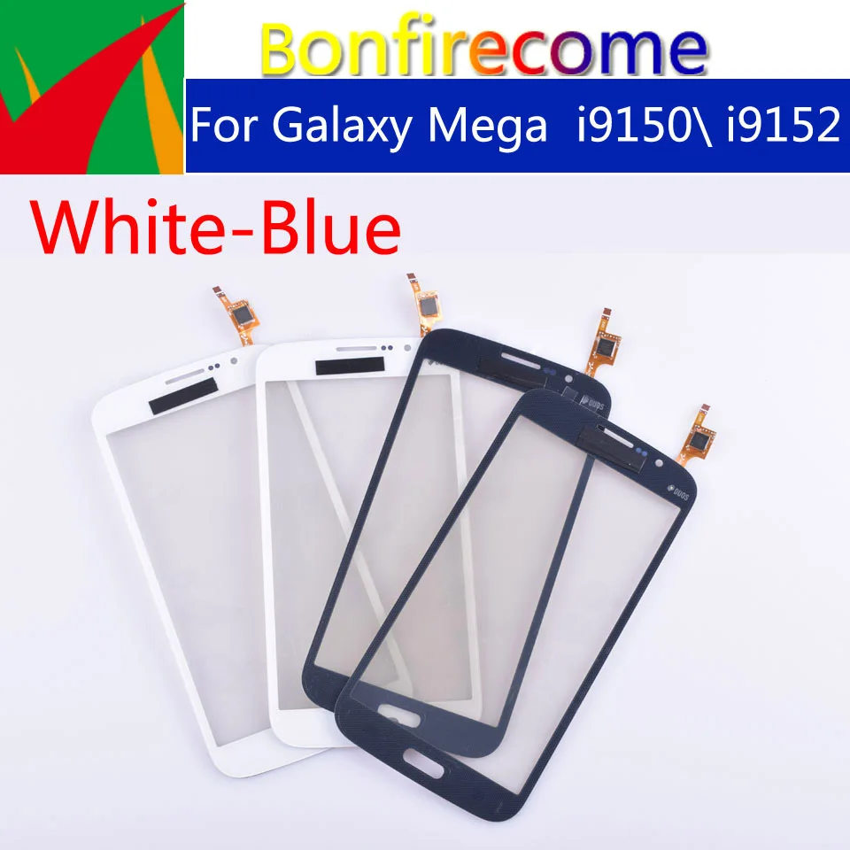 10 шт./партия для samsung Galaxy Mega i9150 i9152 GT сенсорная панель дигитайзер передняя