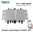 1600 Вт 1400 Вт MPPT солнечная PV сетка микро инвертор WVC серия интеллектуальная система мониторинга лота встроенный WiFi терминал данных