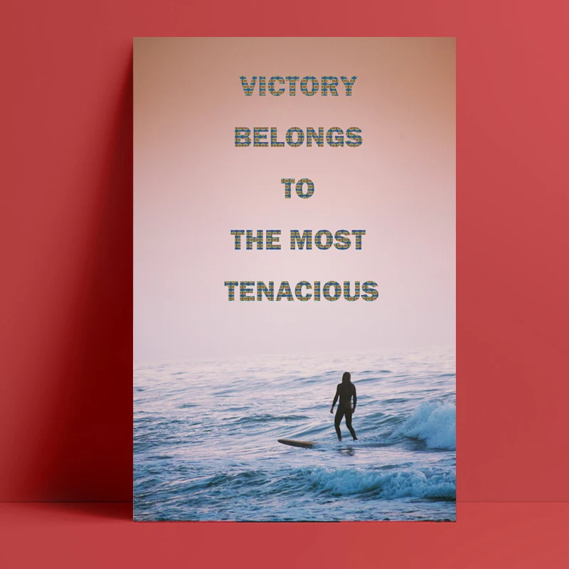 

Inspirational life canvas decoration poster, interior decoration， canvas wall art wall art