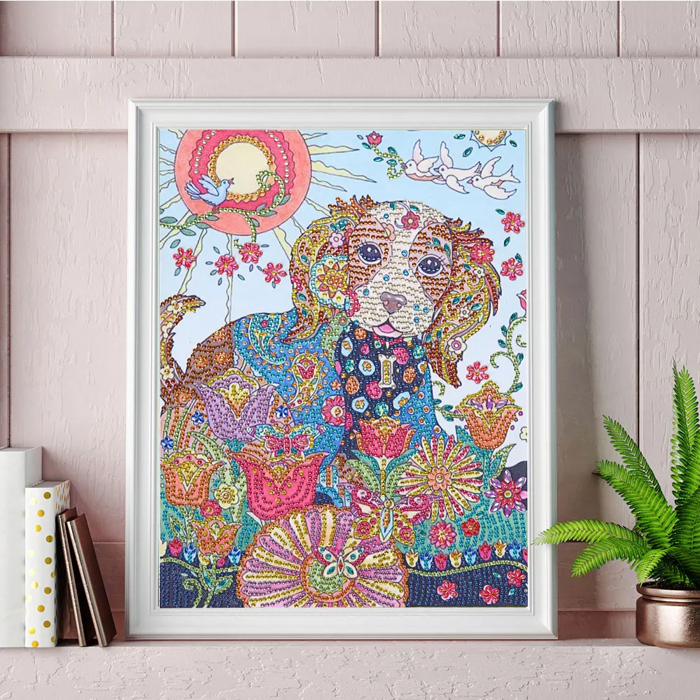 Алмаз особенной формы вышивка 5D полная дрель Красочные DIY Алмазная Картина