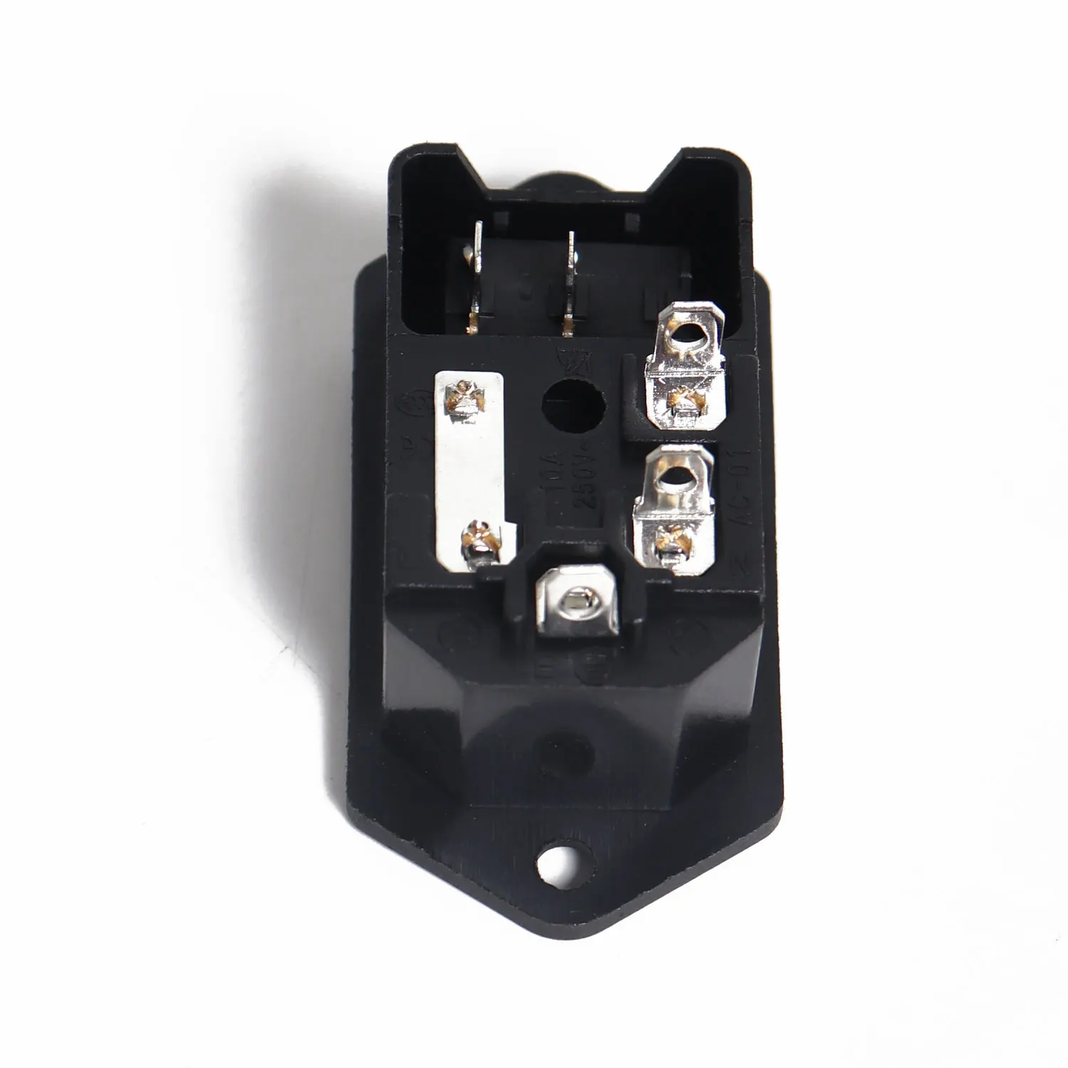 2-контактная розетка для бытовой техники 10 А 250 В и переменного тока с винтовой