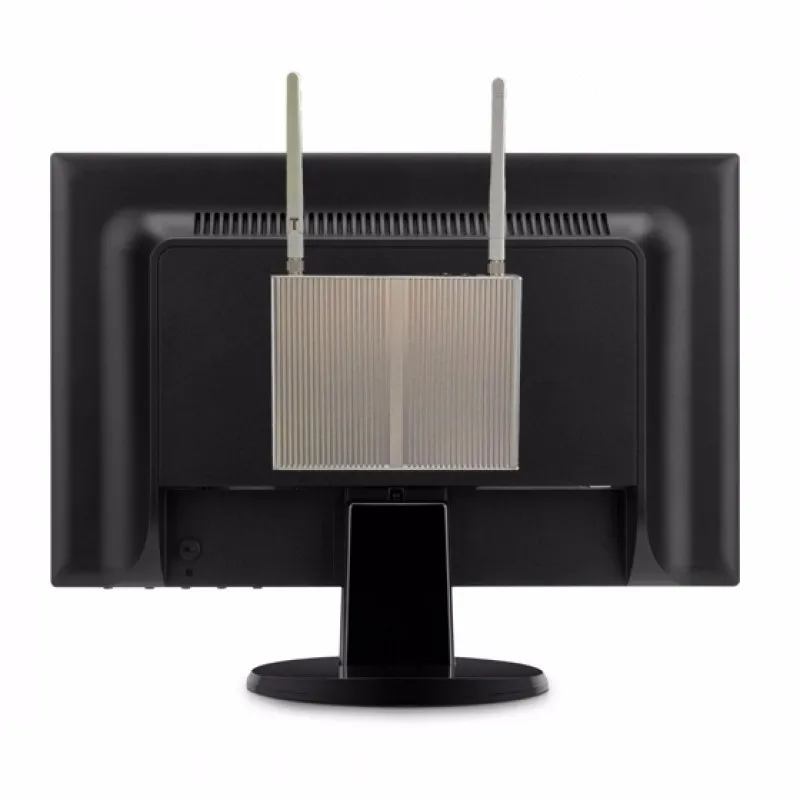 Двойной HDMI WiFi двойной LAN tv Box безвентиляторный Intel N3150 Мини ПК Celeron четырехъядерный 1,6~ 2,08 ГГц Windows 10 Мини компьютер