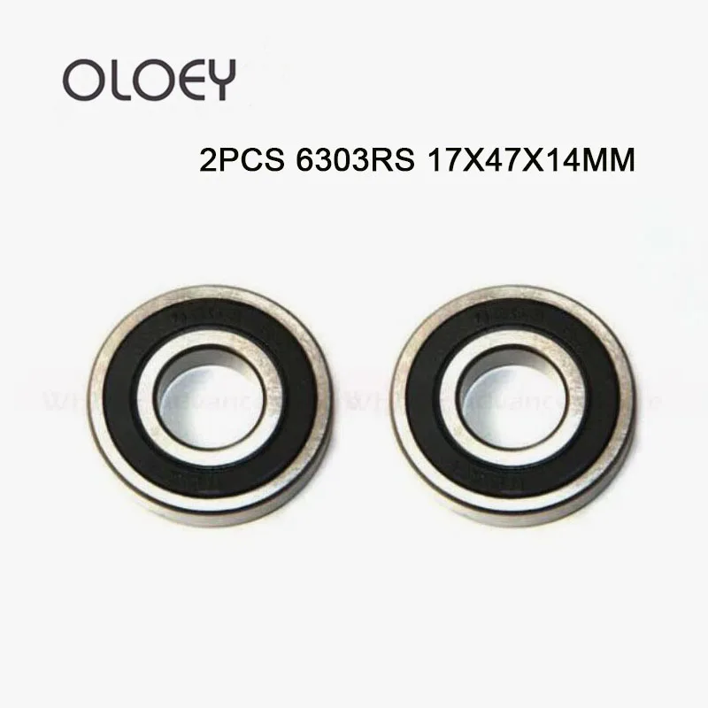 Подшипник 6303 6303RS 6303RZ 6303-2RS1 6303-2RS 17x47x1 4 экранированный MOCHU шарикоподшипники с
