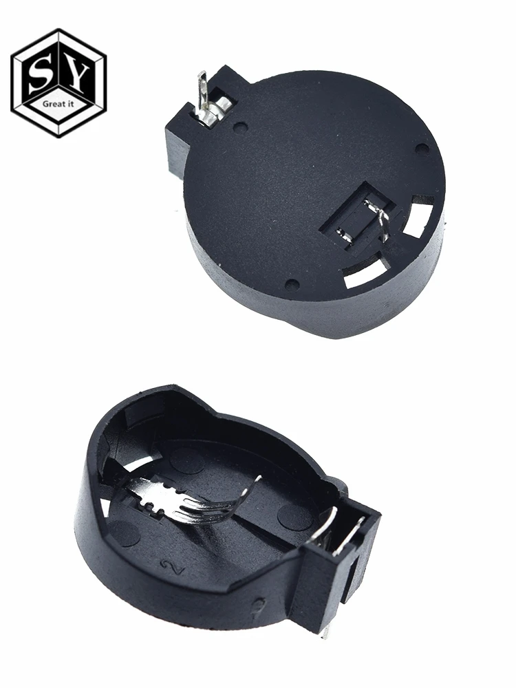 100 шт. большая батарея Кнопка держатель сотового корпус розетки CR2032 cr2032 батареи