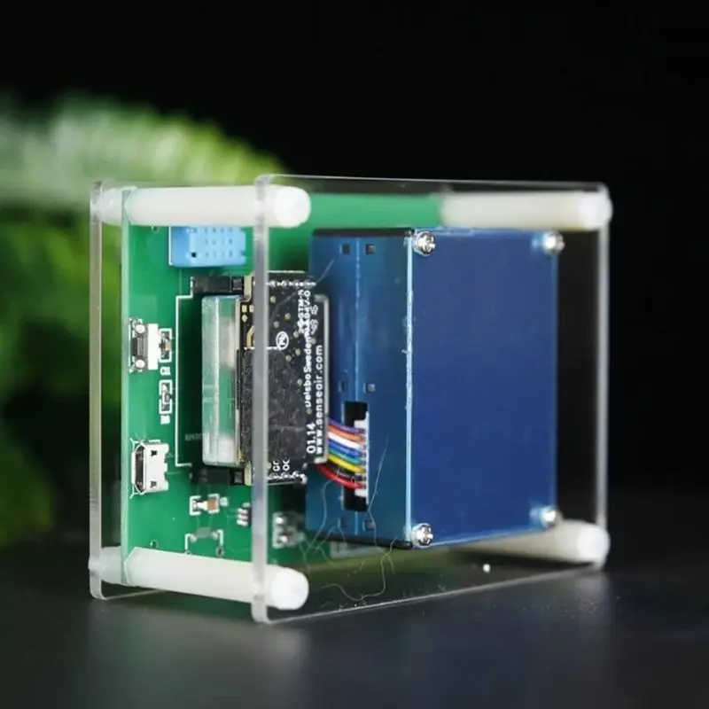 

CO2 Carbon Dioxide + PM2.5 Detector Module Air Quality Sensor Tester with 2.8Inch TFT Display for Home Office Car