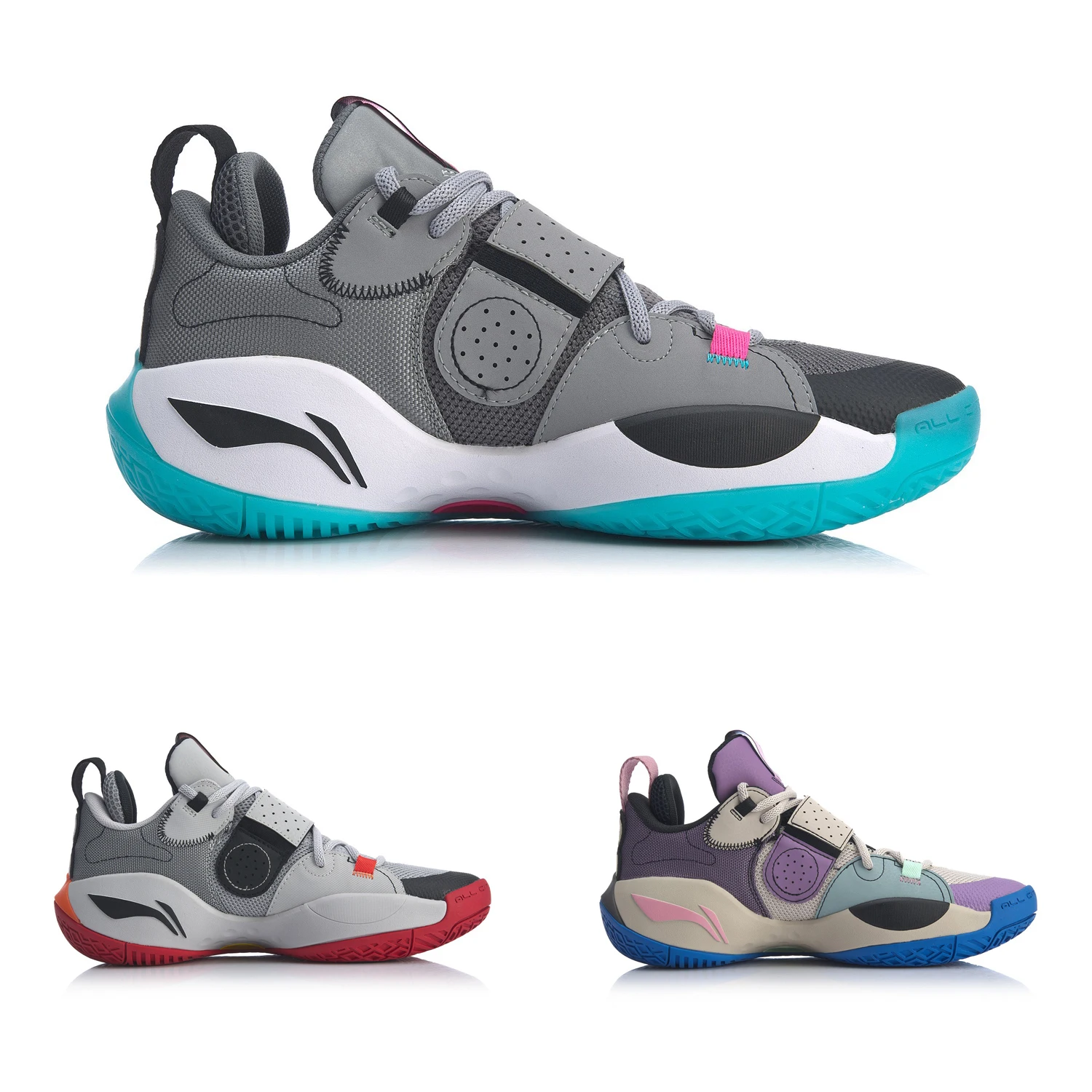 Li Ning Мужская баскетбольная обувь серии Уэйд ALL CITY 8 на корте спортивная с