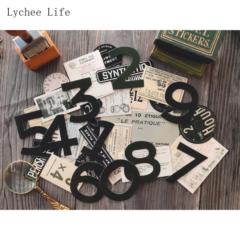 Lychee Life винтажный Цветок Птица Скрапбукинг Канцелярские наклейки s альбом