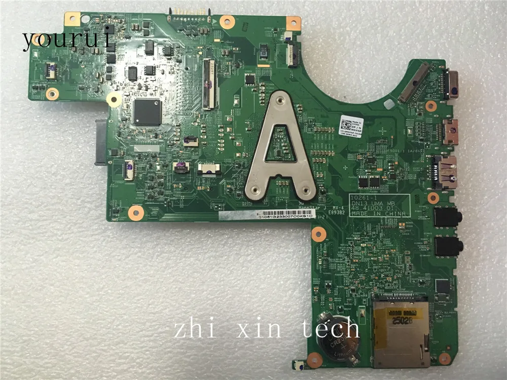 Yourui Laptopmotherboard для Dell Vostro v3350 3350 материнская плата CN-0MNYNP 0MNYNP 48.4ID03.011 DDR3 тестирование