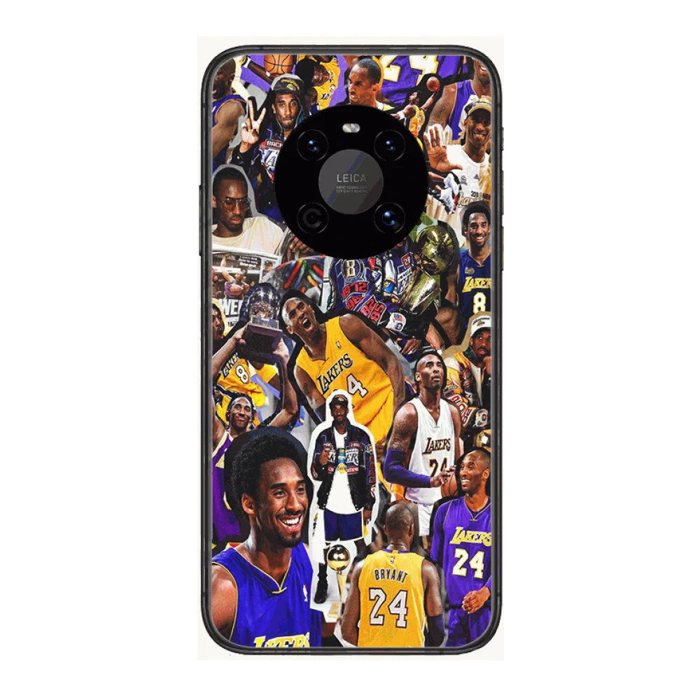 

SuperStar Kobe Bryant HD Phone Case For Huawei mate 30 10 20 40 Lite Smart Z Pro Black Etui 3D Coque Painting Hoesjes case