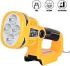 12 Вт портативный светодиодный рабочий светильник для Dewalt 18 в 20 в, макс. батарея DCB140 DCB200, USB-вспышка для уличного инструмента (без батареи, без зарядного устройства)