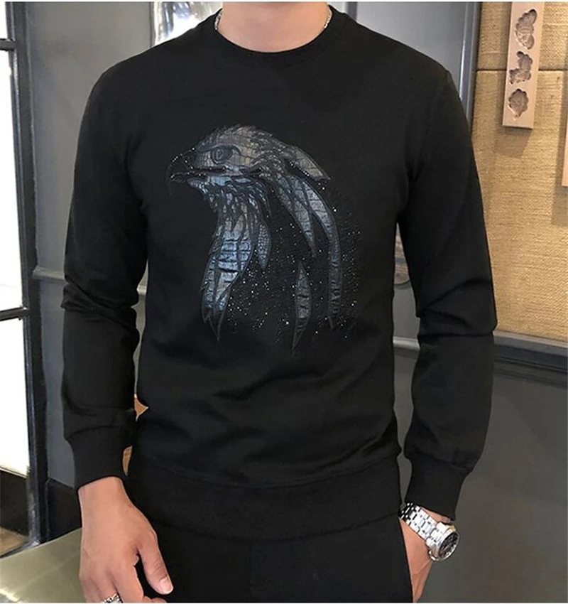 

Mens Tracksuit Winter Fashion High Quality Men Suits and Sweatshirts Hoodies Sets Plus Size new design