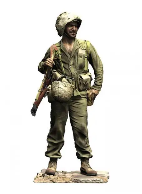 1/35 Resin Figure Building Kit Soldier/Submarine commander | Игрушки и хобби