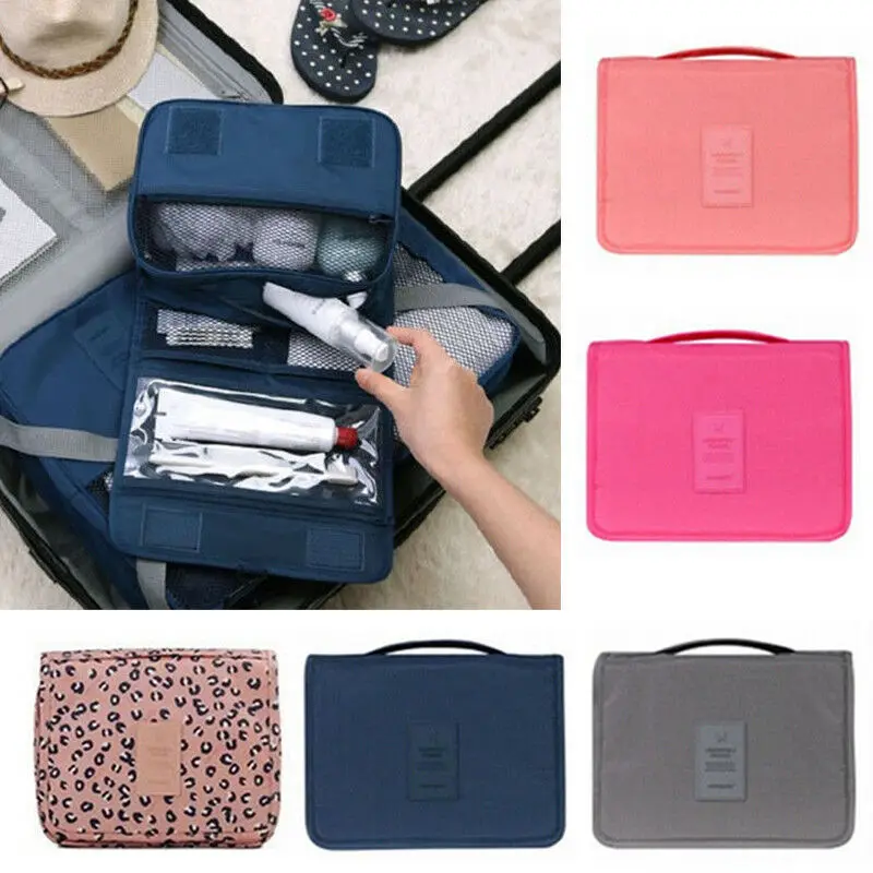 5 цветов дорожные органайзеры для упаковки косметики туалетный чехол органайзер