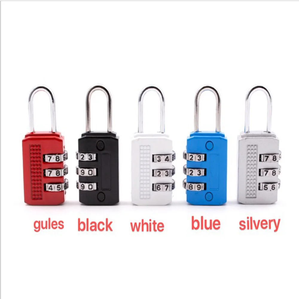 

Nice 3 Dial Digit Number Combination Password Lock Travel Security Protect Locker Travel Lock For Luggage/Bag/Backpack/Drawer